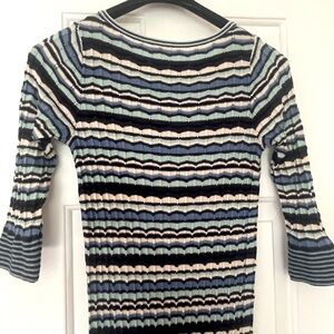 Oasis knee length dress in cotton. Size XS.